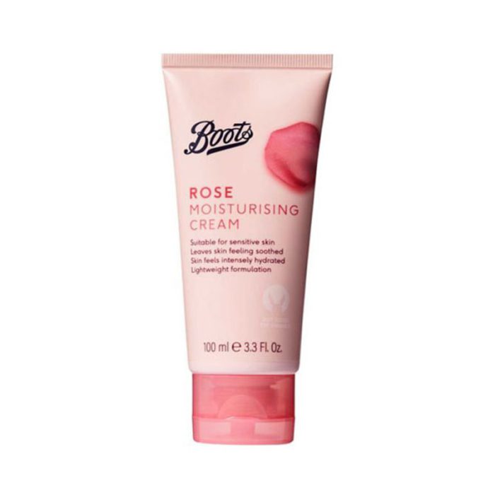 0000521_boots-rose-moisturising-cream-100ml Rose Moisturiser Boots Moisturising Cream Hydrating Face Cream Floral Skin Cream Daily Moisturiser