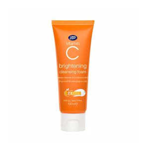 Vitamin C Cleanser Brightening Cleansing Foam Boots Face Cleanser Radiance Boosting Foam Gentle Face Wash