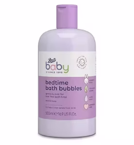Boots Baby Bedtime Bath Bubbles – 500ml