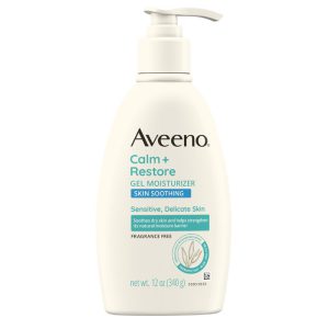 Aveeno Calm + Restore Gel Moisturizer, Skin Soothing – 340ml
