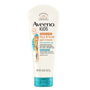 Aveeno Kids Sensitive Skin Face & Body Gel Cream – 227gm