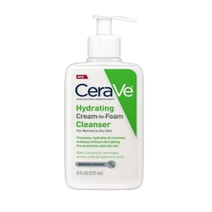 CeraVe Hydrating Cream-To-Foam Cleanser