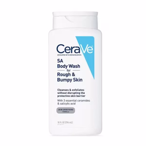 CeraVe SA Body Wash for Rough & Bumpy Skin – 296ml 🚿✨