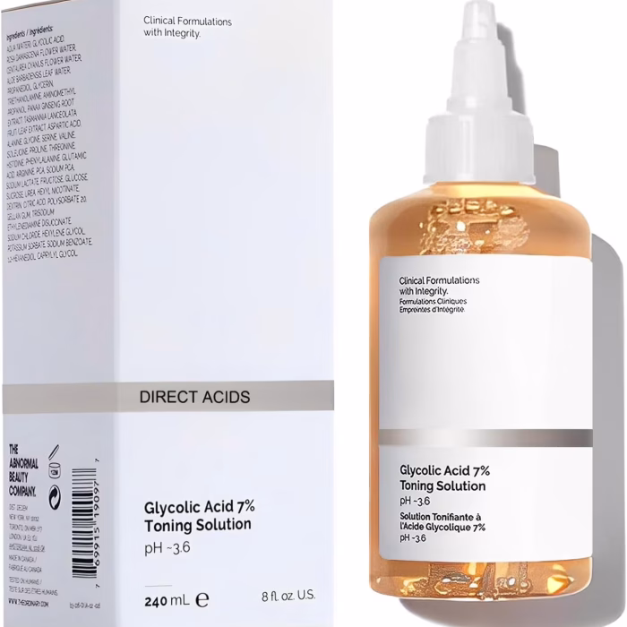 The Ordinary Glycolic Acid 7% Exfoliating Toner – 240ml
