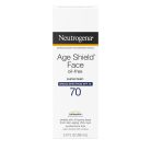 Neutrogena Age Shield sunscreen SPF 70 oil-free broad-spectrum Helioplex UVA/UVB protection anti-aging sunscreen