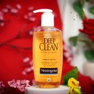Neutrogena Deep Clean Facial Cleanser Salicylic Acid Oil Free Pore Cleansing Exfoliating Face Wash