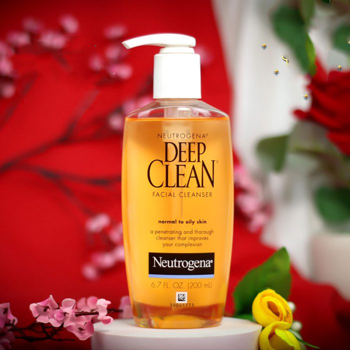 Neutrogena-Deep-Clean-Facial-Cleanser Neutrogena Deep Clean Facial Cleanser Salicylic Acid Oil Free Pore Cleansing Exfoliating Face Wash