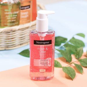 neutrogena facial wash fresh clear acne prevention gentle daily use