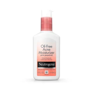 Neutrogena Oil-Free Acne Moisturizer salicylic acid acne treatment oil-free moisturizer grapefruit extract non-comedogenic