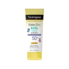 neutrogena sheer zinc kids sunscreen spf 50 mineral sunscreen broad spectrum kids sun protection tear free sensitive skin water resistant
