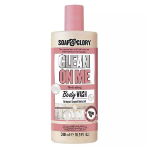 Soap & Glory Clean On Me Hydrating Body Wash – 500ml 🌸✨