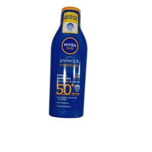 NIVEA Sun Protect & Moisture Lotion / Spray SPF 50+ (Very High Protection) – 200 ml