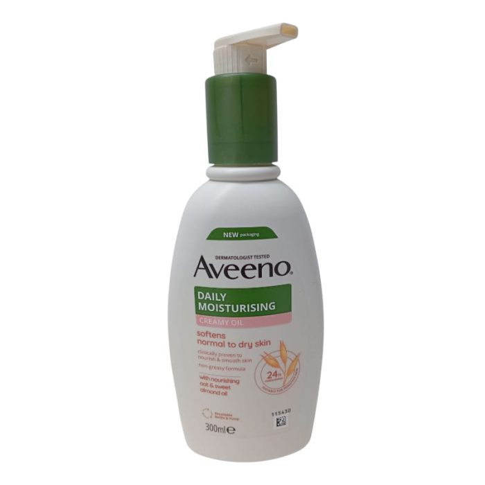 Aveeno Daily Moisturising Creamy Oil for Normal to Dry Skin – 300ml