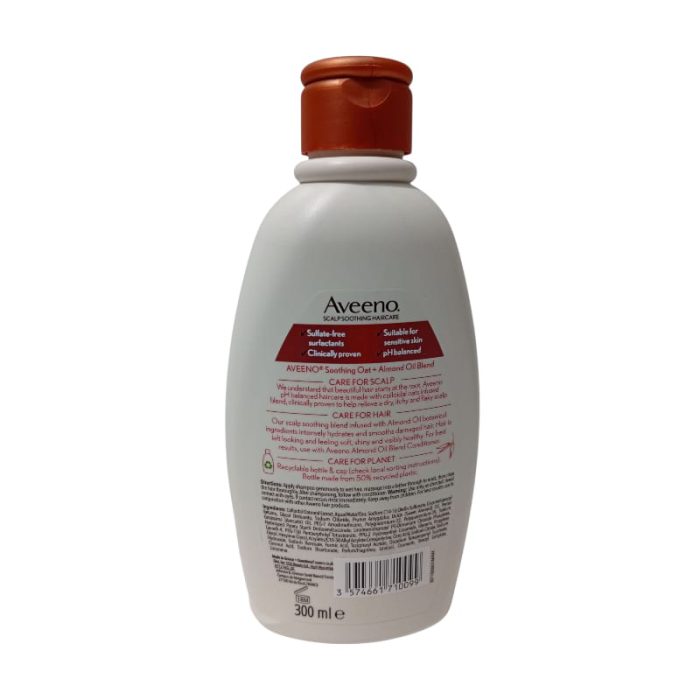Aveeno Scalp Soothing Almond Oil Shampoo for Damaged Hair – 300ml Aveeno Scalp Soothing Almond Oil Shampoo for Damaged Hair – 300ml