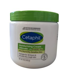 Cetaphil Moisturizing Cream Ultimate with Prebiotic Aloe (Very Dry to Dry, Sensitive Skin) – 453g 👇