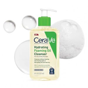 CeraVe Hydrating Foaming Oil Cleanser (Normal to Very Dry Skin) – 237ml
