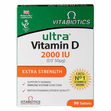 Ultra Vitamin D 2000 IU Extra Strength – 96 Tablets