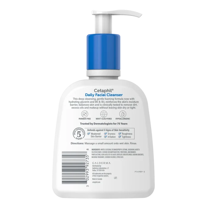 Cetaphil Daily Facial Cleanser – 237ml