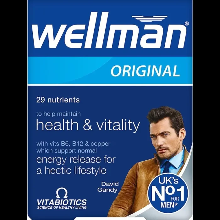 Vitabiotics Wellman Original — Health & Vitality, 30 Tablets Vitabiotics Wellman Original — Health & Vitality, 30 Tablets