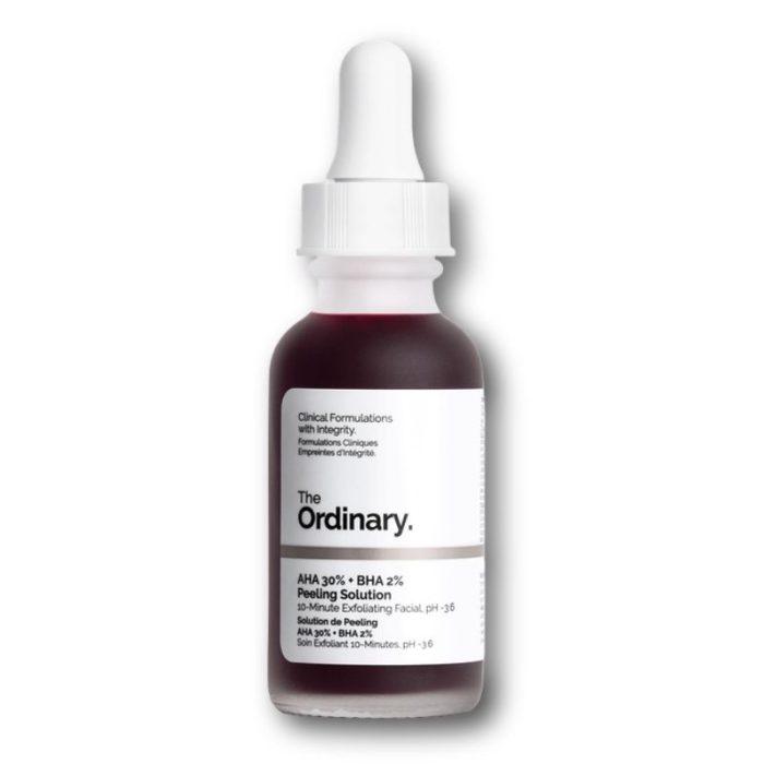 THE ORDINARY AHA 30% + BHA 2% PEELING SOLUTION 30ML THE ORDINARY AHA 30% + BHA 2% PEELING SOLUTION 30ML