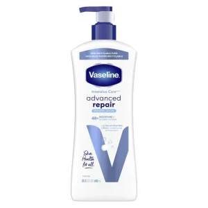 Vaseline Intensive Care™ 48H Moisture + Ultra Hydrating Lipids Advanced Repair Unscented Body Lotion – 600ml