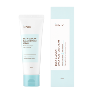 iUNIK Beta-Glucan Daily Moisture Cream – 60ml 💧🌾✨