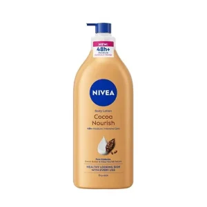 Nivea Cocoa Nourish Body Lotion 48h+ Moisture for Dry Skin 625ml