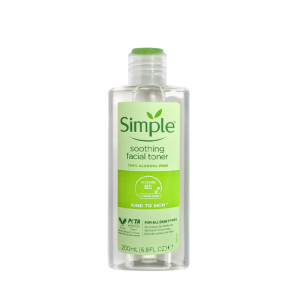 Simple Kind to Skin Alcohol-Free Soothing Facial Toner – 200ml (New Version) 🌿💧
