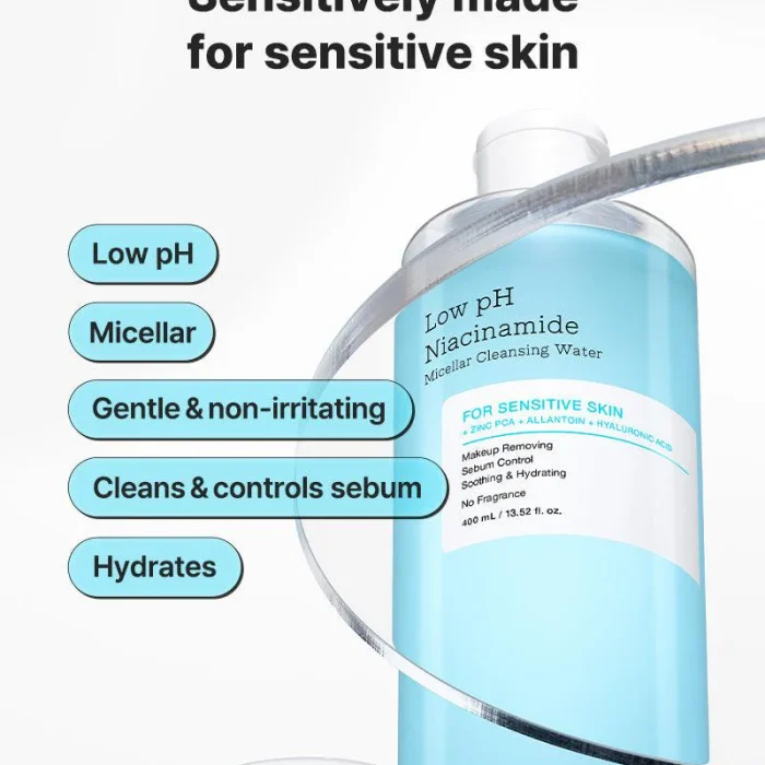 Cosrx Low Ph Niacinamide Micellar Cleansing Water 400ml