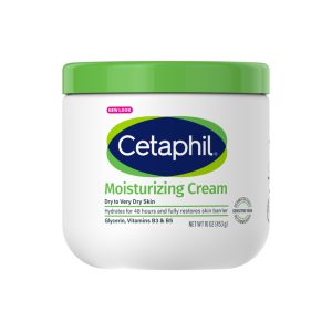 Cetaphil Moisturizing Cream for Dry to Very Dry Skin – 453g (New Look) 👇