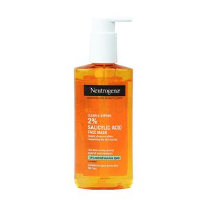 Neutrogena Clear & Defend 2% Salicylic Acid Oil-Free Face Wash for Spot-Prone Skin – 200ml
