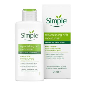 Simple Kind to Skin Replenishing Rich Moisturiser – 125ml 🌿💧