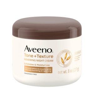 Aveeno Tone + Texture Gentle Renewing Night Cream – 227 g
